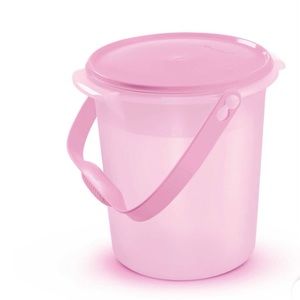 Tupperware Super Canister Easy Go 8.5 Liter Pink Color